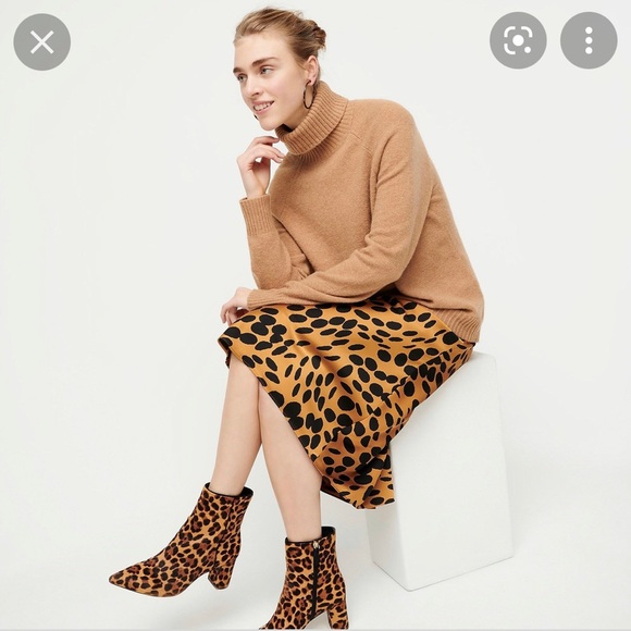J. Crew Shoes - NWT J. Crew calf hair leopard boots